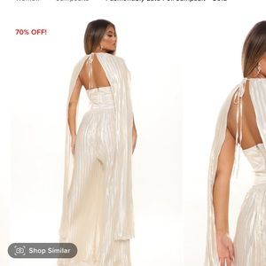 Foil jumpsuit